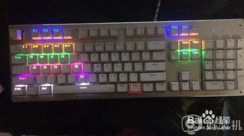 键盘灯怎么调节_机械键盘调节灯光的步骤