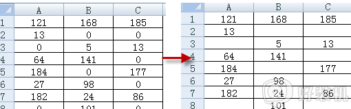 表格里0不显示的步骤_excel表格0如何不显示出来