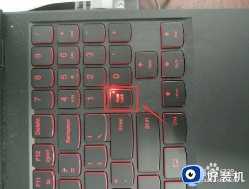 笔记本电脑解锁键盘是哪个键_笔记本电脑键盘锁了解锁步骤