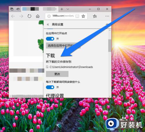怎样设置win10浏览器下载路径_win10浏览器下载路径设置方法