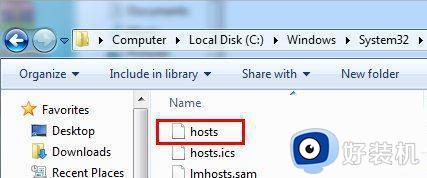 win7hosts文件在哪_win7打开hosts文件的两种方法