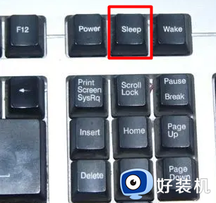 电脑休眠快捷键是哪个_电脑休眠键盘是哪个键