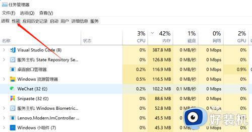 win11怎么看cpu占用率_windows11查看cpu占用率的方法