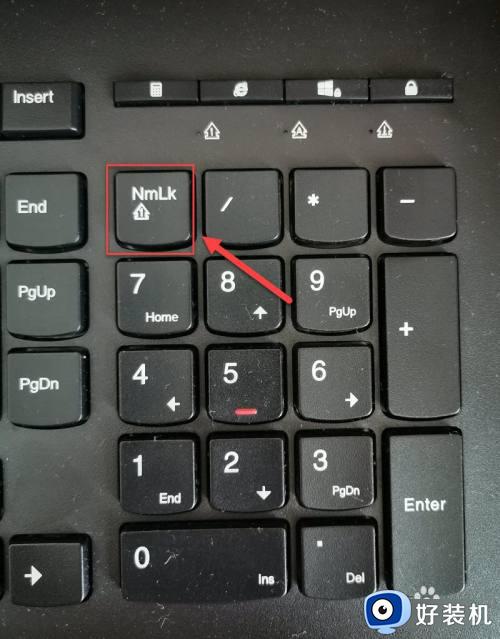 小键盘变成了上下左右怎么改回去_小键盘变成了上下左右怎么恢复