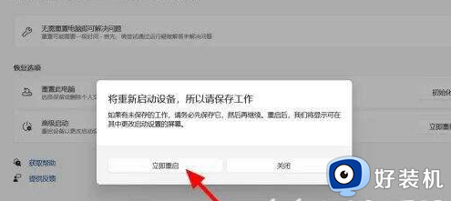 windows11怎么进入高级选项_windows11进入高级选项的方法步骤