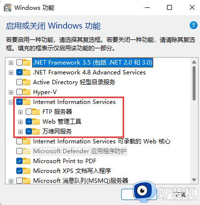 windows11怎样安装iis_windows11安装iis的两种方法