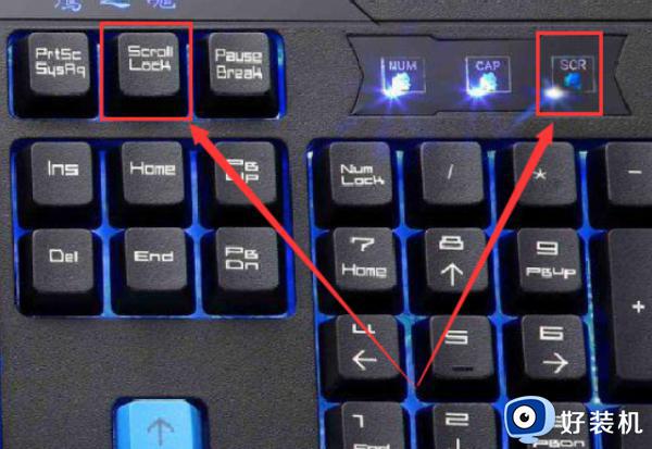 小键盘上第三个灯如何弄灭 小键盘上面第三个灯亮了怎么关掉