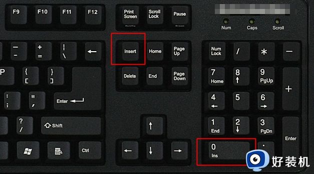 ins是哪个键 ins键盘上在哪个位置图片
