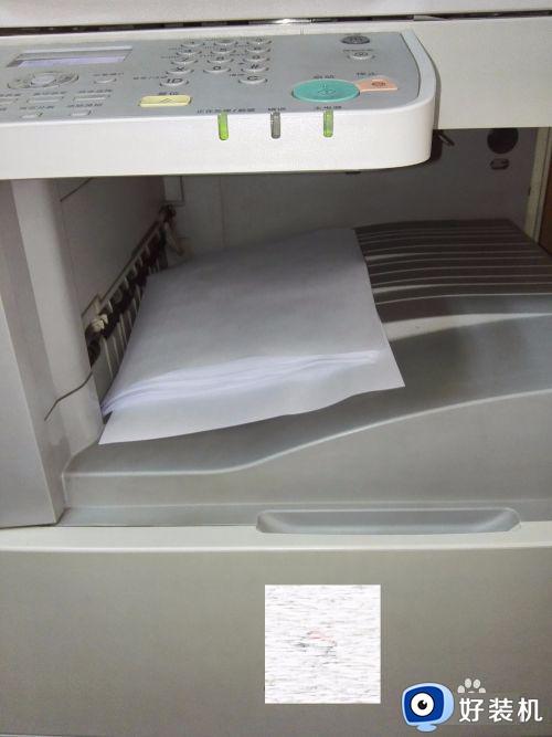 打印机纸怎么放进去_打印机装纸步骤图解