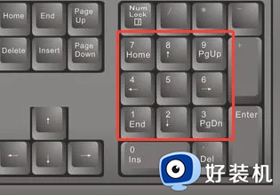 数字键盘变成上下左右键了怎么办 数字键变成上下左右键如何解决