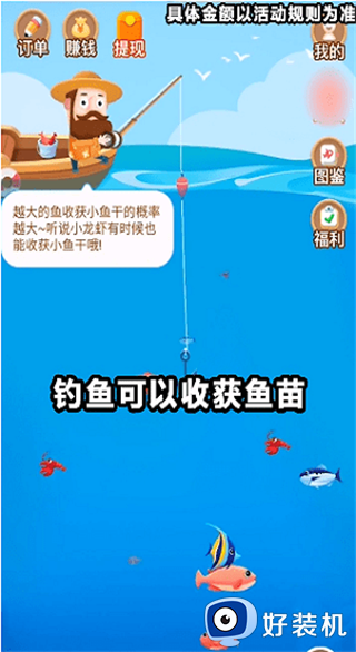 开心鱼塘红包版