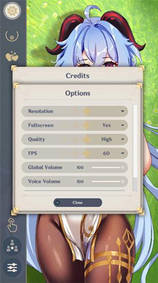 甘雨触摸汉化版