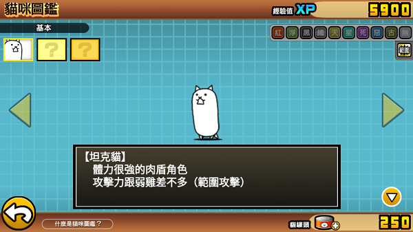 喵星人大战中文版游戏猫咪介绍