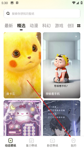 皮皮动态壁纸纯净版怎么清理缓存