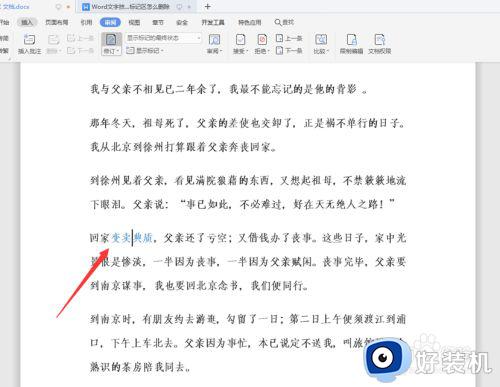 怎样取消word文档的标记区_word文档的标记区如何取消