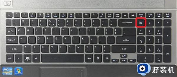 笔记本电脑键盘锁定按什么键解锁 笔记本电脑键盘锁定了按哪个键恢复