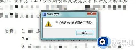 wps出现不能启动源程序怎么做_wps文字不能启动此对象的源应用程序怎么解决