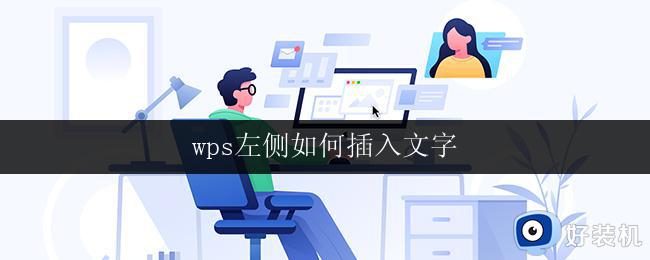 wps左侧如何插入文字 wps左侧如何插入文字框