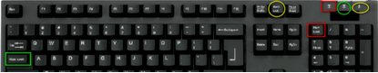 键盘上的第三个灯怎么关掉_键盘右上方的第三个灯怎样关闭