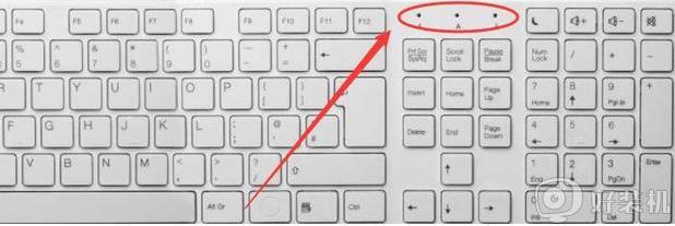 excel中使用键盘方向键无法移动单元格状态如何解决