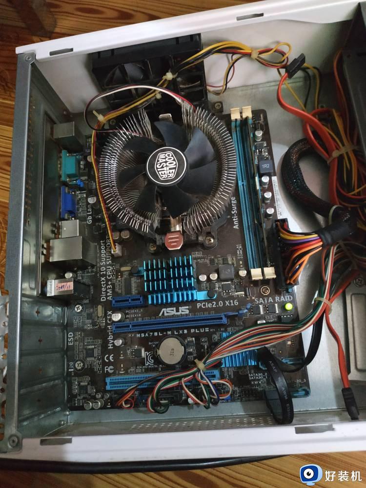 电脑换了CPU水冷散热后，主板不通电，开不了机。